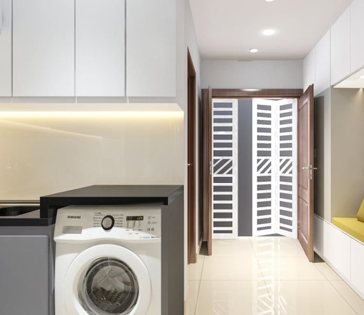 Thiết kế nội thất chung cư V3 Prime 57m2 - Anh Bảo 12