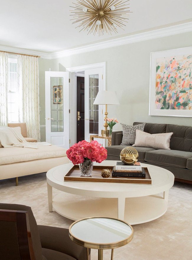 Chuyên gia chuyên thiết kế nội thất nhà ở tư vấn trang trí phòng khách lãng mạn đón gió đông 4 chuyên thiết kế nội thất nhà ở 3