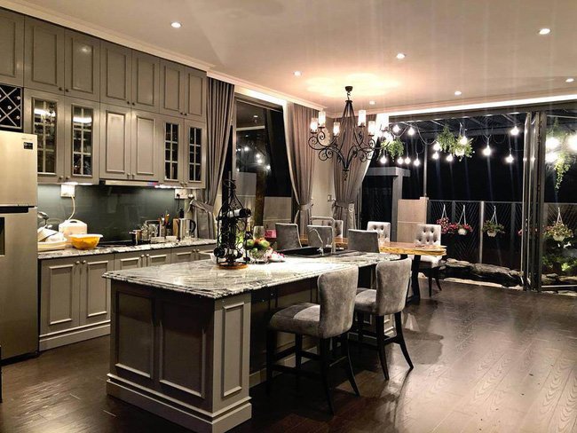 thi công nội thất biệt thự nhà ca sĩ Cao Thái Sơn 8