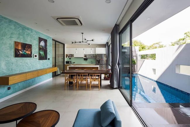 thiết kế nhà đẹp mặt tiền 7m2 2