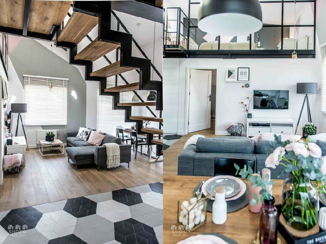 Thiết kế căn hộ nhỏ 40m2 đẹp lung linh, tiện nghi hết nấc 1 thiết kế nhà nhỏ 40m2 đẹp và tiện nghi 2