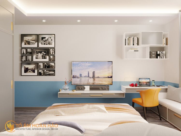 Thiết kế thi công nội thất chung cư Sun Grand City 8