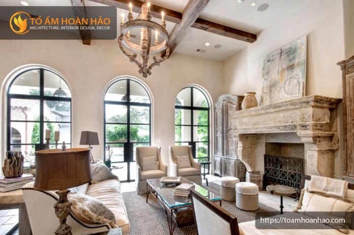 Tư vấn thiết kế nội thất chung cư tối ưu, tiết kiệm và chuẩn đúng nhu cầu 12 nội thất phong cách đồng quê của Pháp