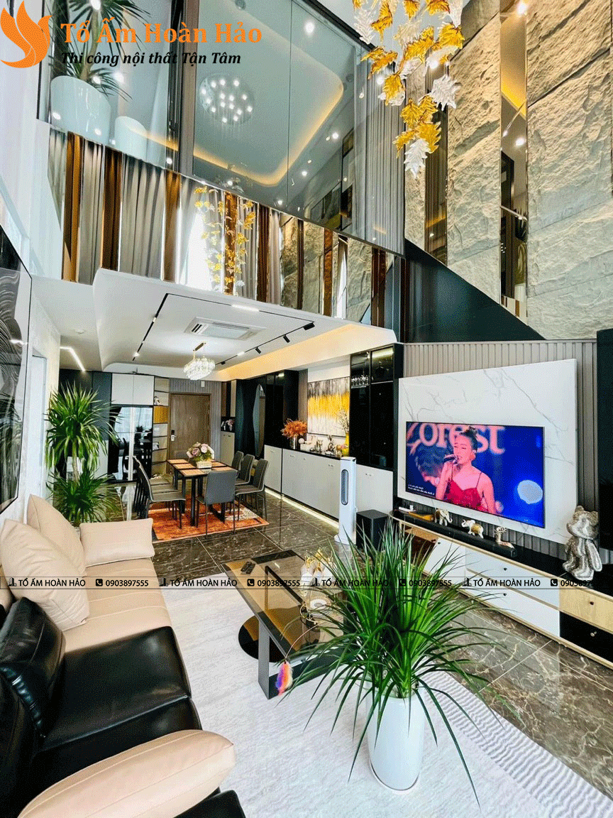 thiết kế nội thất penhouse