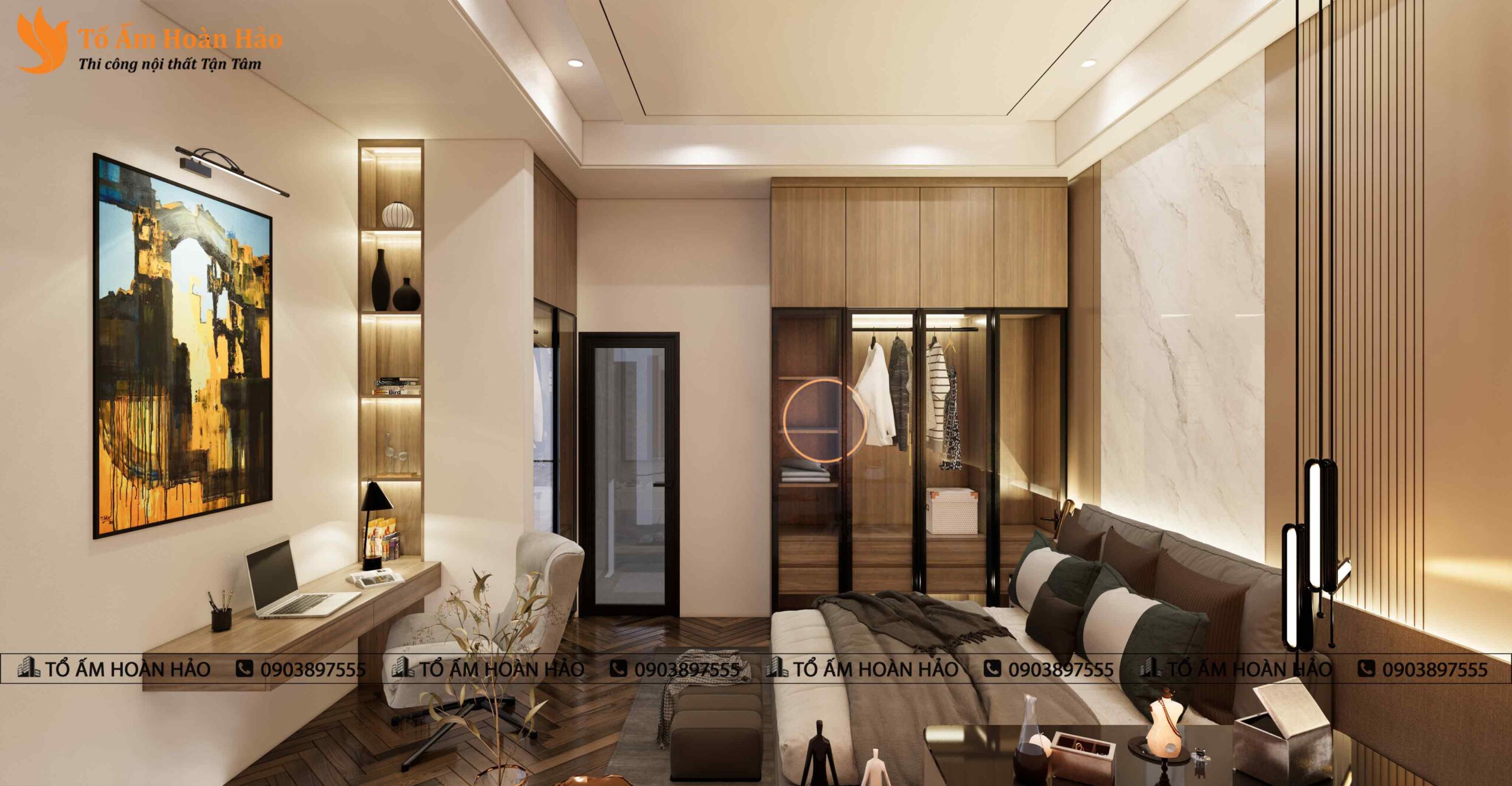 50+ MẪU THIẾT KẾ TỦ QUẦN ÁO BỀN ĐẸP, SANG TRỌNG VÀ CHẤT LƯỢNG 13 thiết kế tủ quần áo