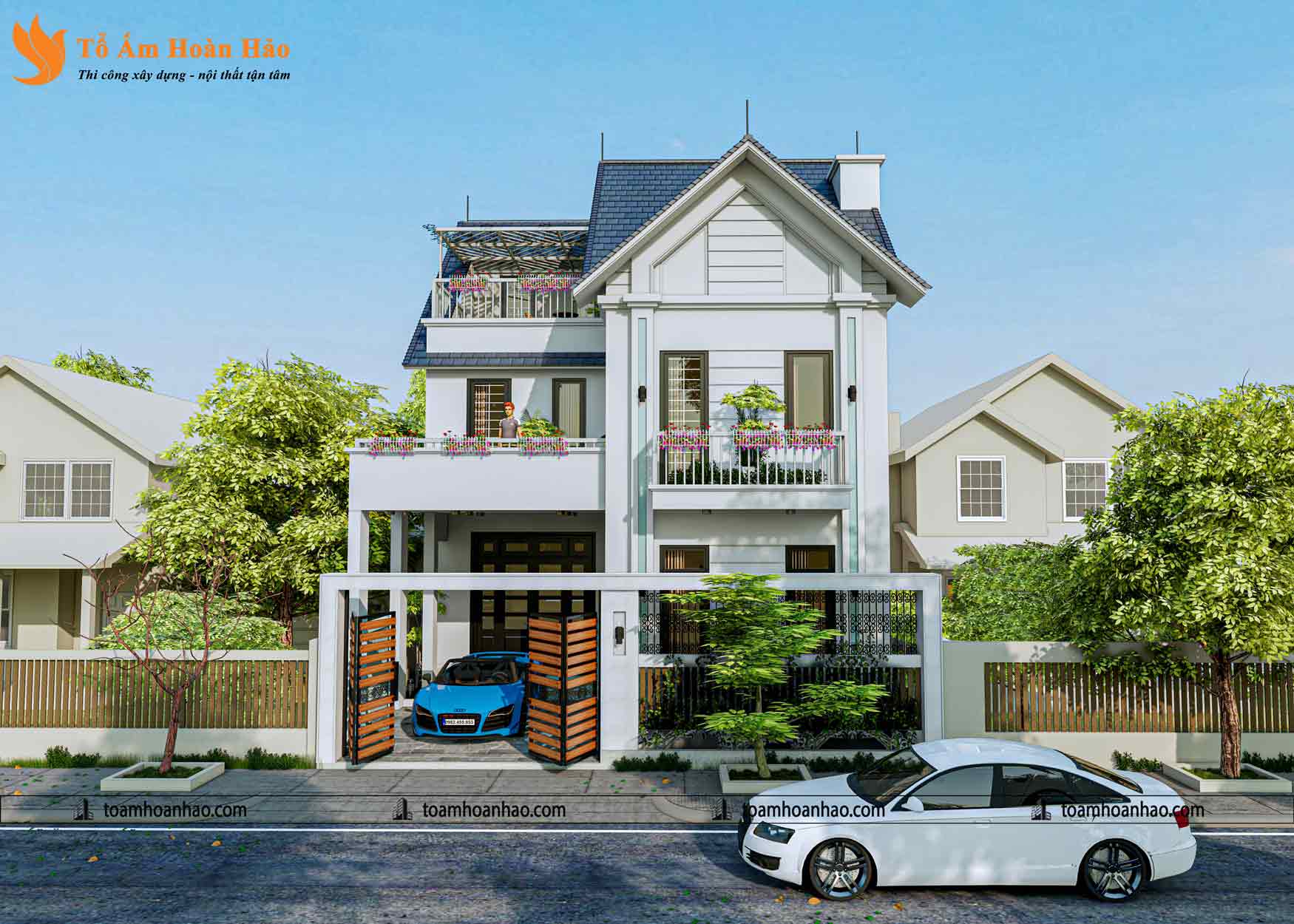 Tổ ấm hoàn hảo là đơn vị thiết kế và thi công biệt thự nhà phố có nhiều năm kinh nghiêm tại thị trường việt nam