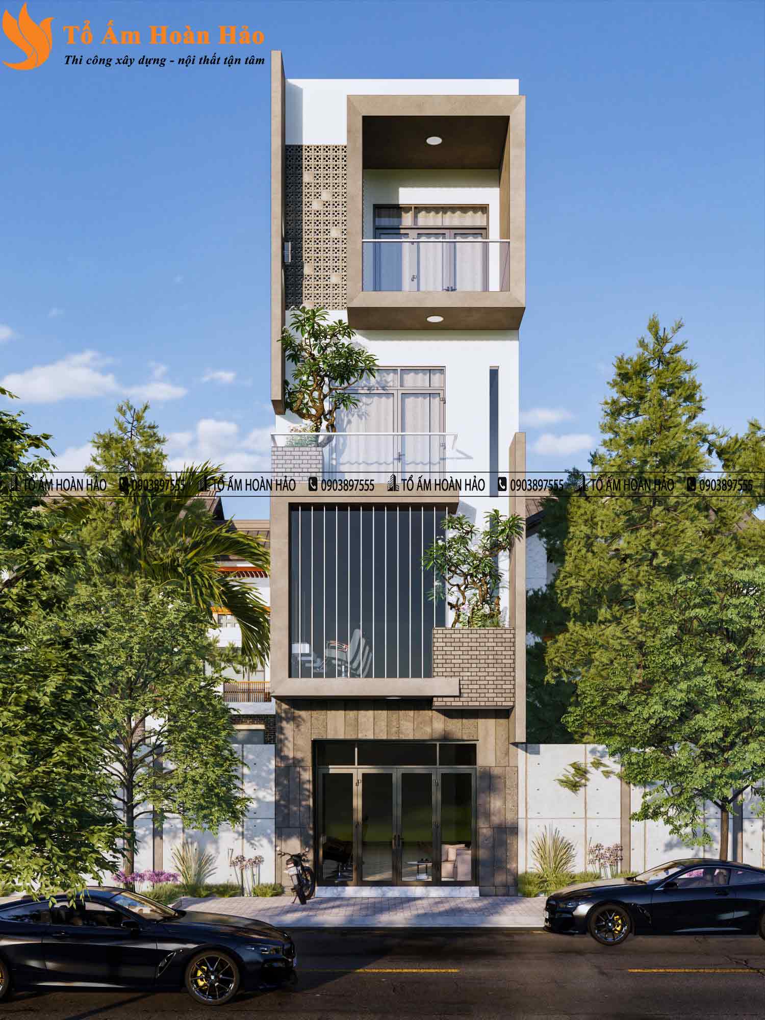 Mẫu thiết kế nhà phố đẹp