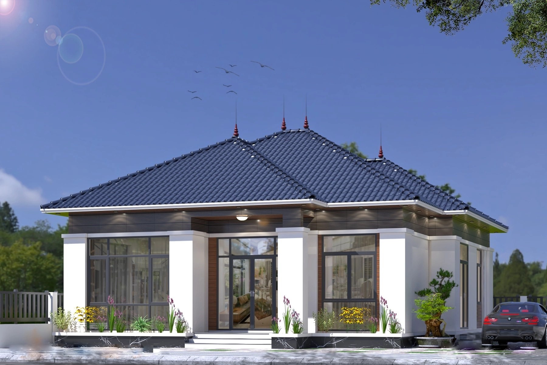 Tổ ấm hoàn hảo là đơn vị thiết kế và thi công biệt thự nhà phố có nhiều năm kinh nghiêm tại thị trường việt nam