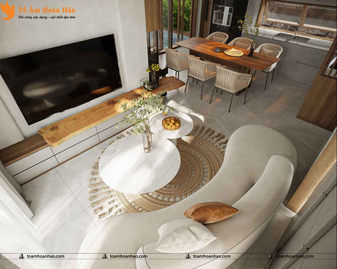 Mẫu nhà vườn đẹp 1 tầng tại Ninh Thuận 6