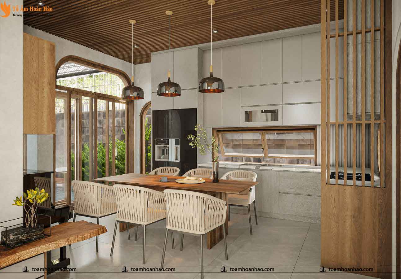 Mẫu nhà vườn đẹp 1 tầng tại Ninh Thuận 8