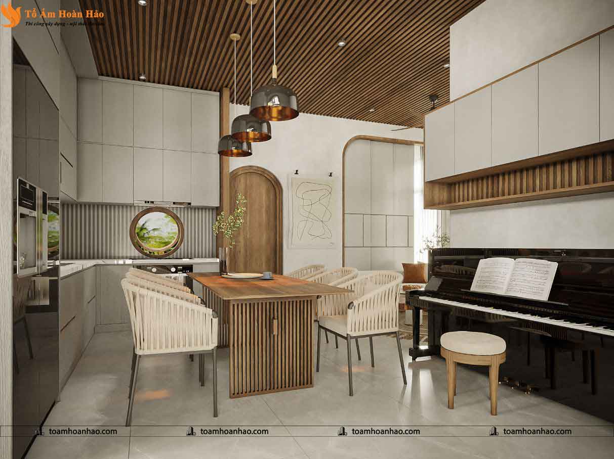 Mẫu nhà vườn đẹp 1 tầng tại Ninh Thuận 9