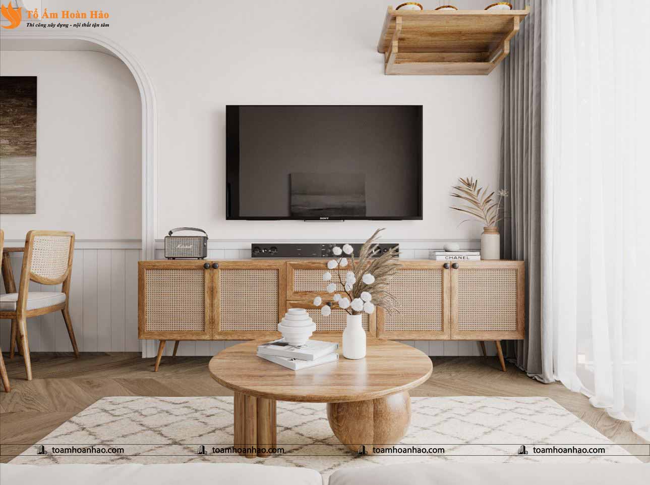 nội thất chung cư 1pn+1 vinhome