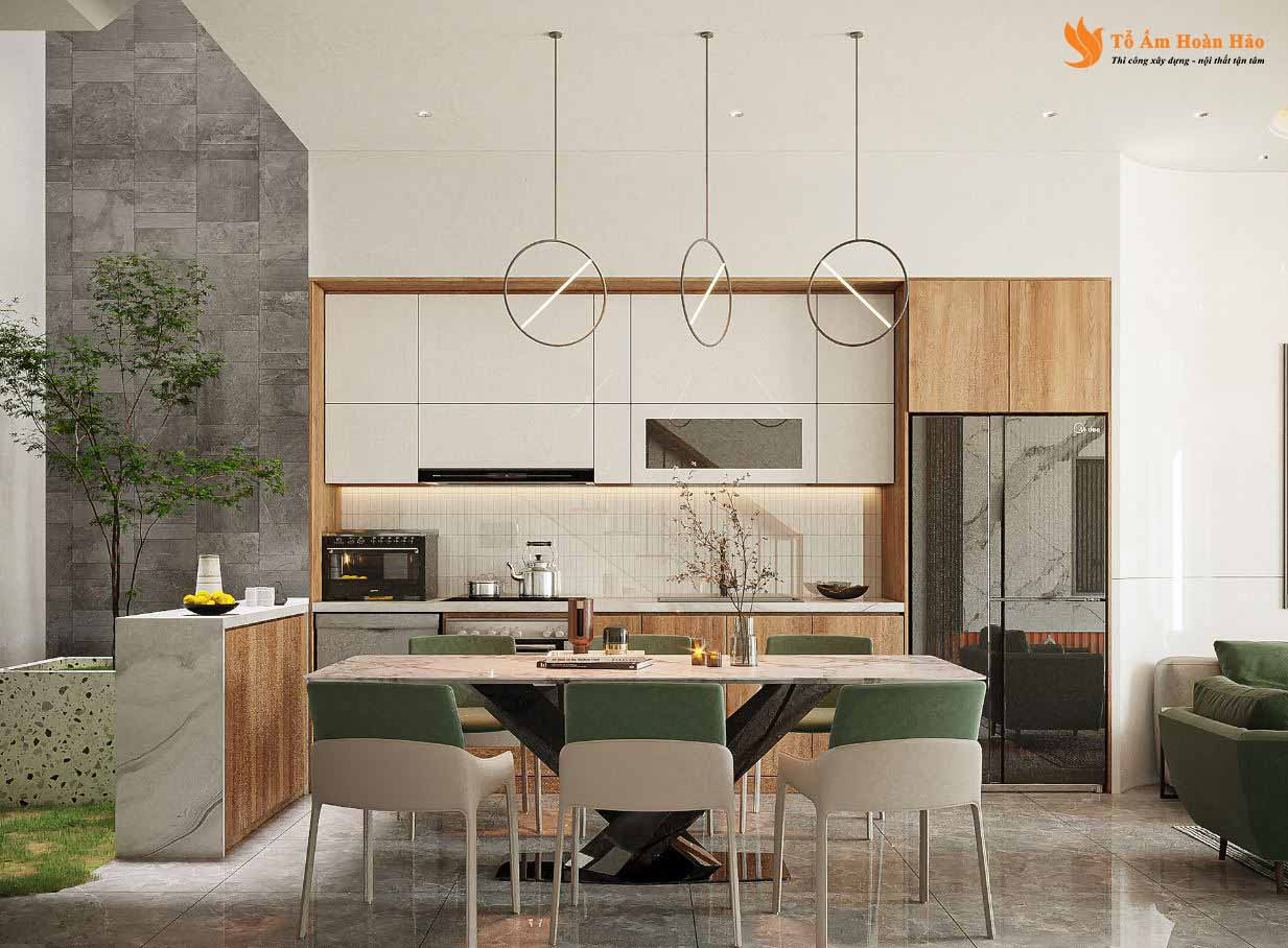 thiết kế nội thất nhà phố hiện đại