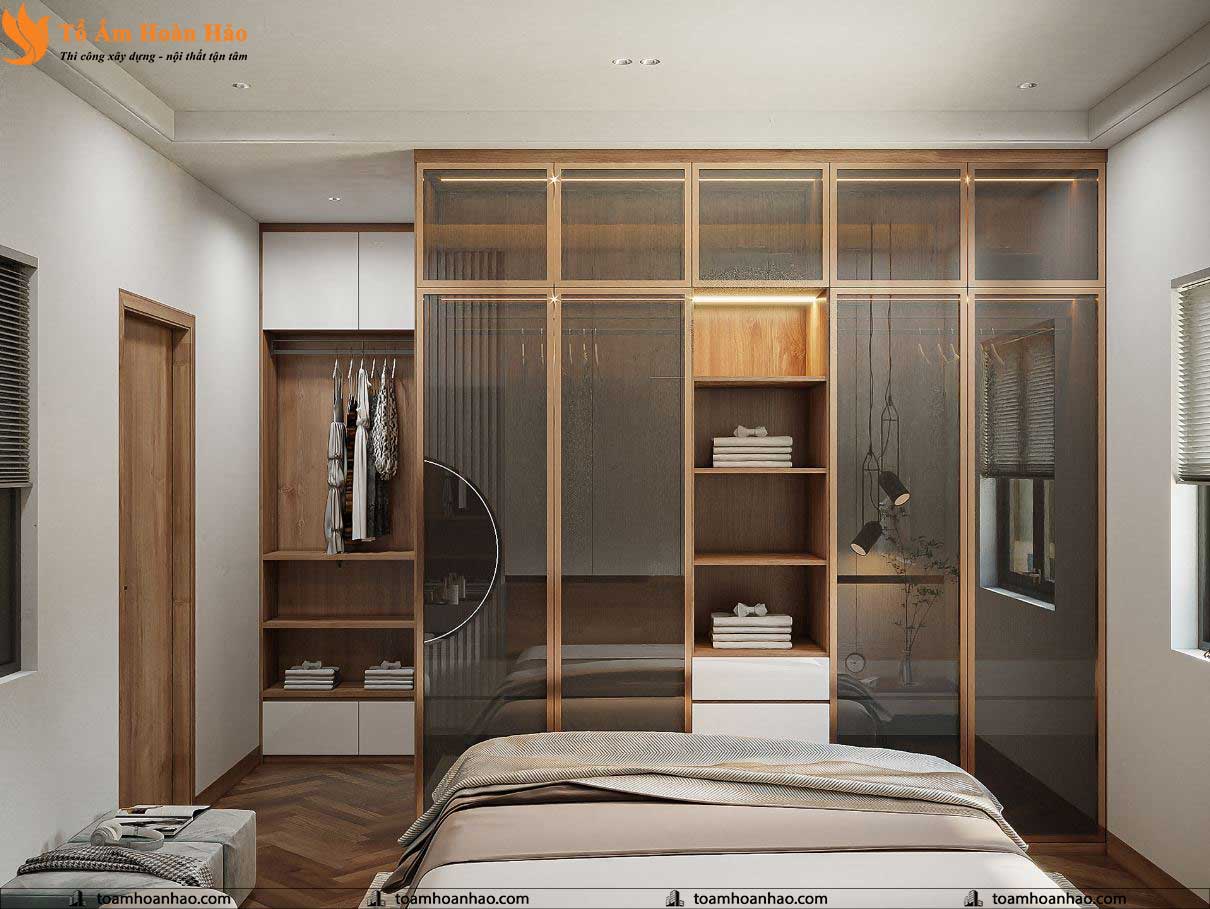 50+ MẪU THIẾT KẾ TỦ QUẦN ÁO BỀN ĐẸP, SANG TRỌNG VÀ CHẤT LƯỢNG 10 thiết kế tủ quần áo