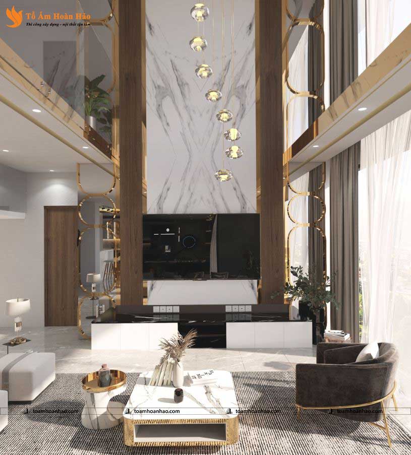 thiết kế nội thất nhà phố