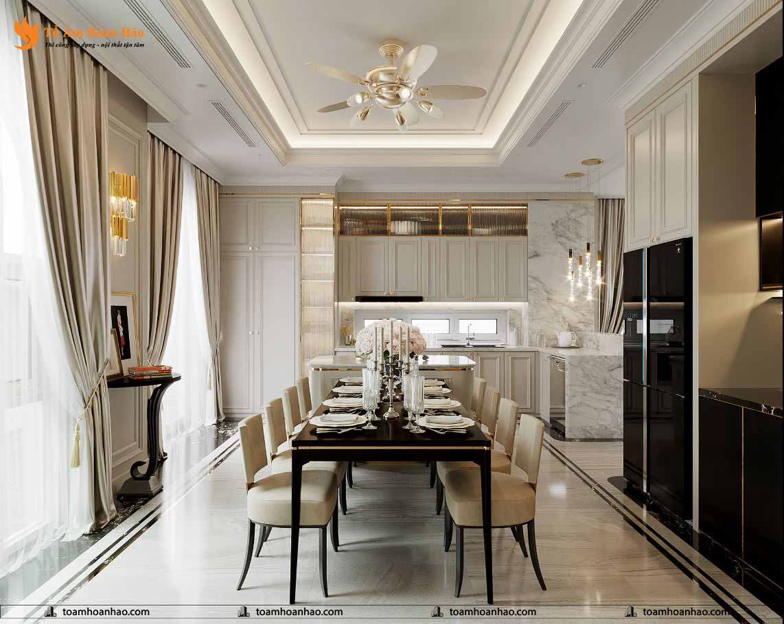 30+ MẪU BẾP XINH DÀNH CHO BIỆT THỰ, NHÀ PHỐ, CHUNG CƯ HIỆN ĐẠI 16 thiêt kế nội thất biệt thự đẹp