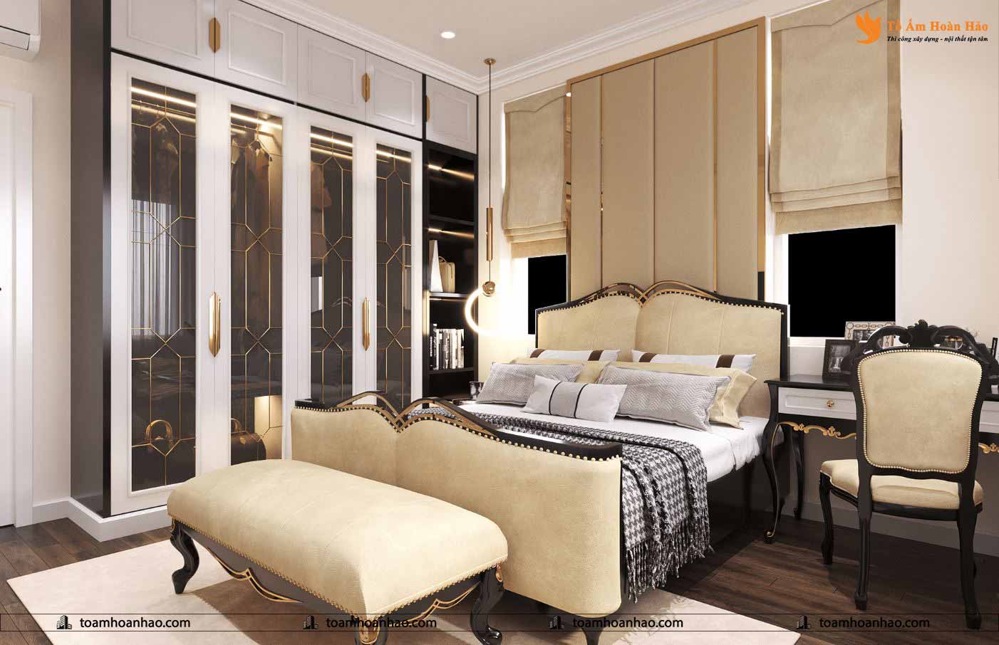 Mẫu thiết kế biệt thự đẹp 2 tầng tại Long An. 15 Tổ Ấm Hoàn Hảo tự hào là đơn vị có nhiều năm kinh nghiệm trong lĩnh vực thi công và sáng tạo nhiều mẫu thiết kế biệt thự đẹp phong cách tân cổ điển, khách sạn, nhà phố và nội thất. Chúng tôi luôn cố gắng cải thiện chất lượng dịch vụ của mình để khách hàng nhận được những sản phẩm tốt, đẹp với mức chi phí hợp lý. chính vì lý do đó mà chúng tôi tự hào vì luôn nhận được sự tín nhiệm và yêu quý của khách hàng.