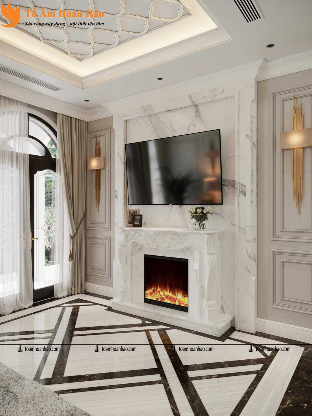 THIẾT KẾ BIỆT THỰ ĐẸP - THÀNH PHỐ HỒ CHÍ MINH, 3 TẦNG DIỆN TÍCH 360M2 8