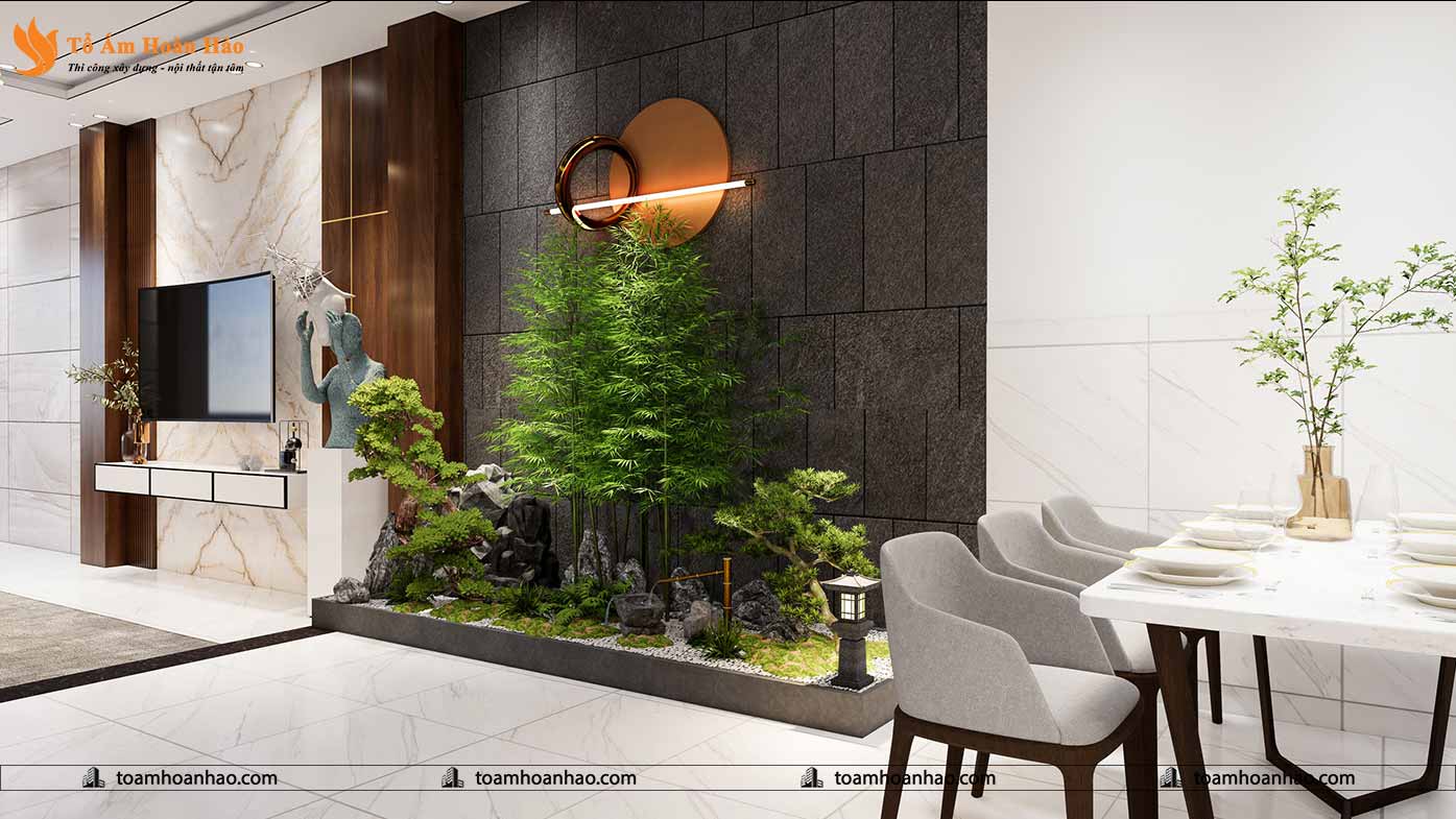 THI CÔNG VÀ THIẾT KẾ NHÀ PHỐ, BIỆT THỰ 2 TẦNG - TP.HỒ CHÍ MINH DIỆN TÍCH 10mX19m 9 thiết kế nhà phố