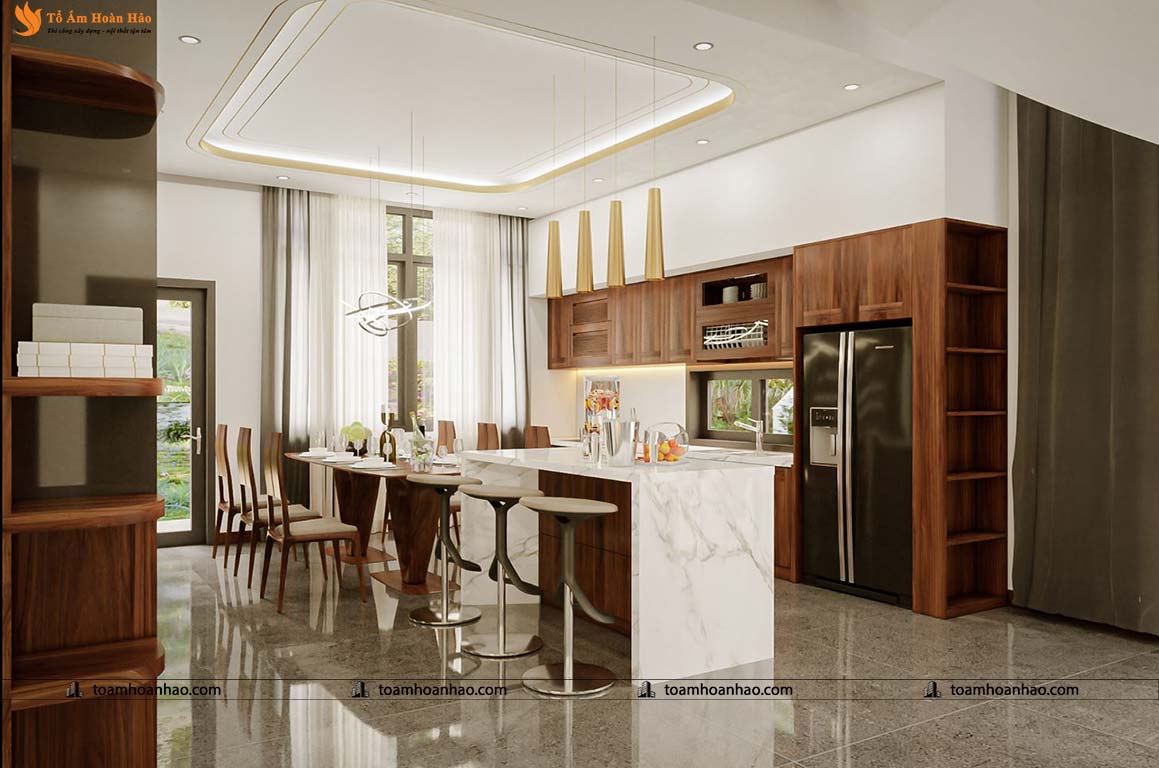30+ MẪU BẾP XINH DÀNH CHO BIỆT THỰ, NHÀ PHỐ, CHUNG CƯ HIỆN ĐẠI 3 nội thất nhà phố