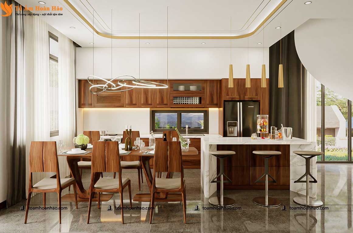THIẾT KẾ BIỆT THỰ ĐẸP VỚI NHÀ MÁI THÁI 2 TẦNG - ĐÀ NẴNG, 12mX15m THỂ HIỆN SỰ ĐẲNG CẤP CỦA GIA CHỦ 10 thiết kế biệt thự đẹp