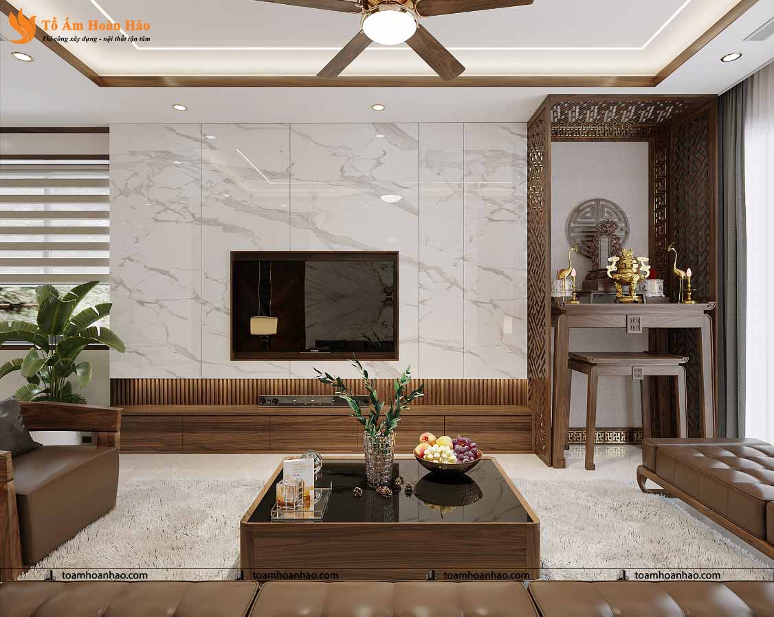 thiết kế nội thất nhà phố