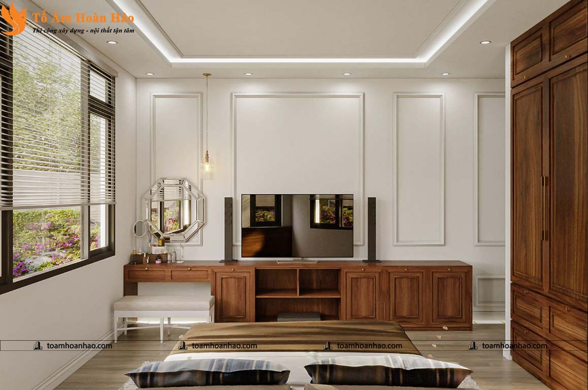 THIẾT KẾ BIỆT THỰ ĐẸP VỚI NHÀ MÁI THÁI 2 TẦNG - ĐÀ NẴNG, 12mX15m THỂ HIỆN SỰ ĐẲNG CẤP CỦA GIA CHỦ 13 thiết kế biệt thự đẹp
