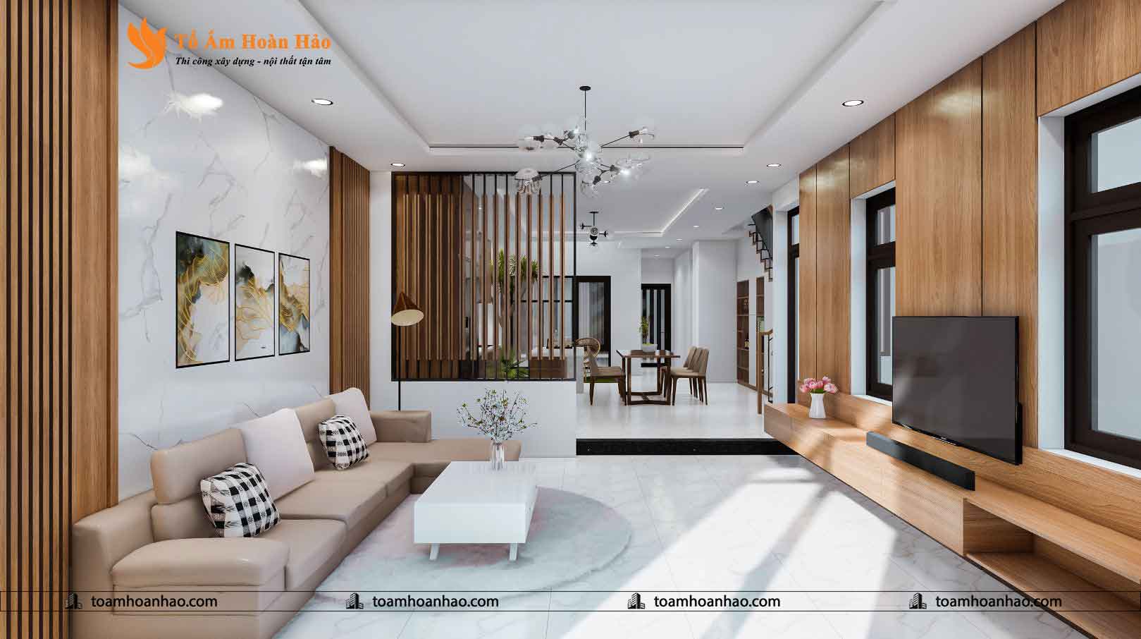 Tổ ấm hoàn hảo là đơn vị thiết kế và thi công nhà phố và biệt thự có nhiều năm kinh nghiệm tại thị trường Việt Nam