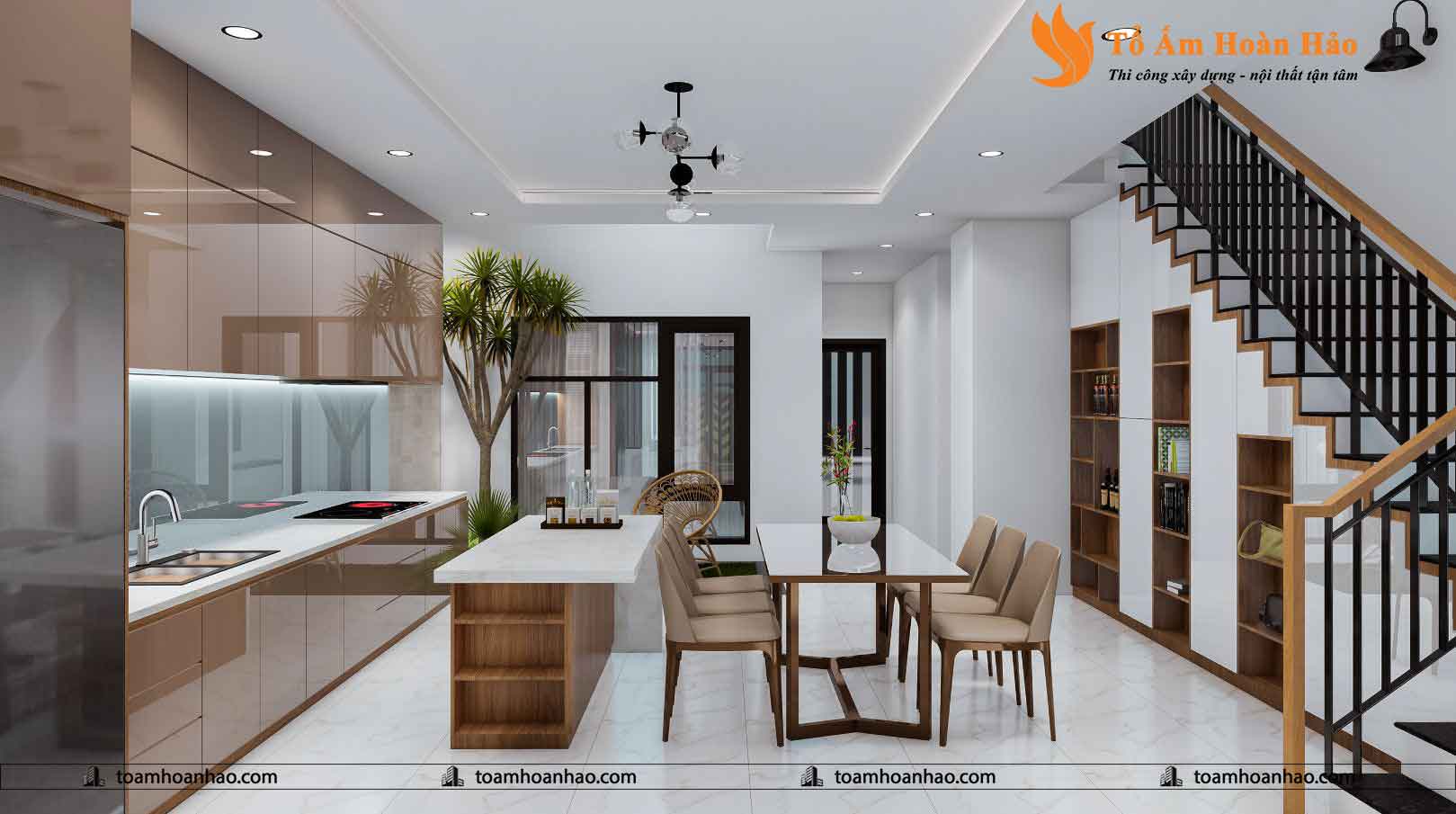 Tổ ấm hoàn hảo là đơn vị thiết kế và thi công nhà phố và biệt thự có nhiều năm kinh nghiệm tại thị trường Việt Nam