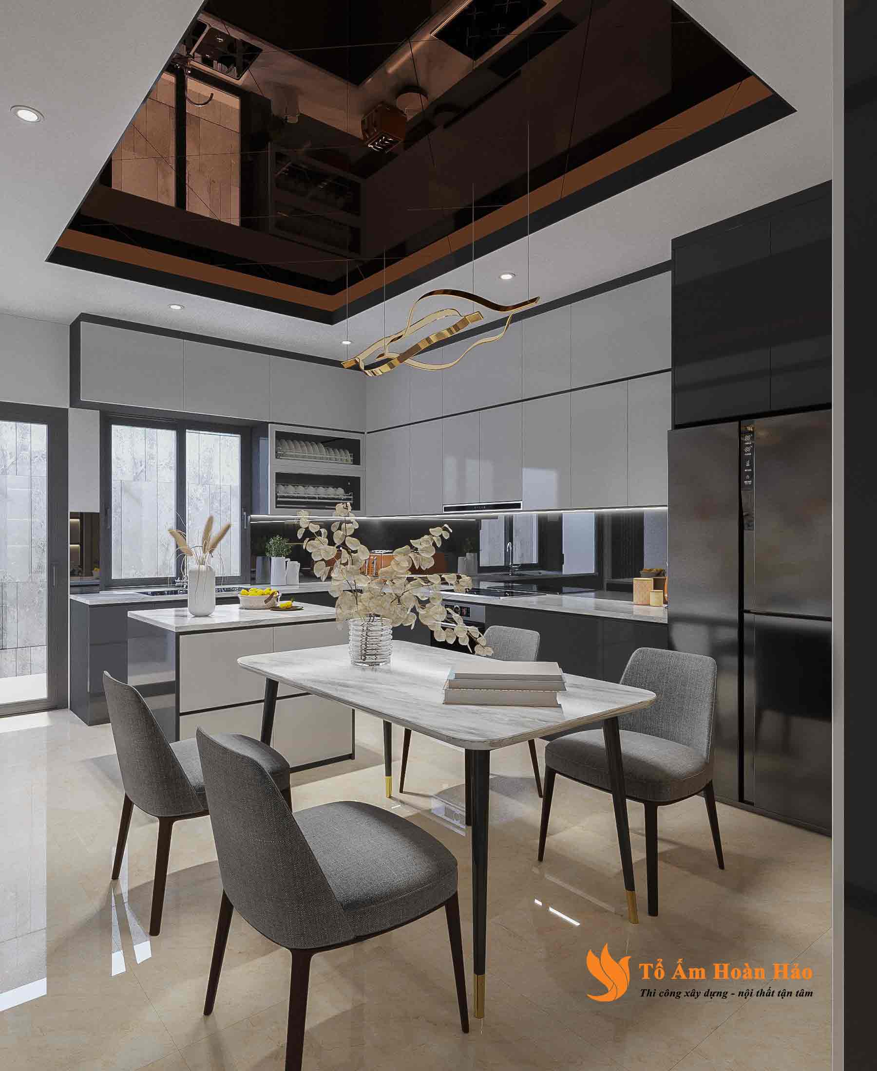 30+ MẪU BẾP XINH DÀNH CHO BIỆT THỰ, NHÀ PHỐ, CHUNG CƯ HIỆN ĐẠI 20 thiết kế nhà bếp đẹp sang trọng, hiện đại
