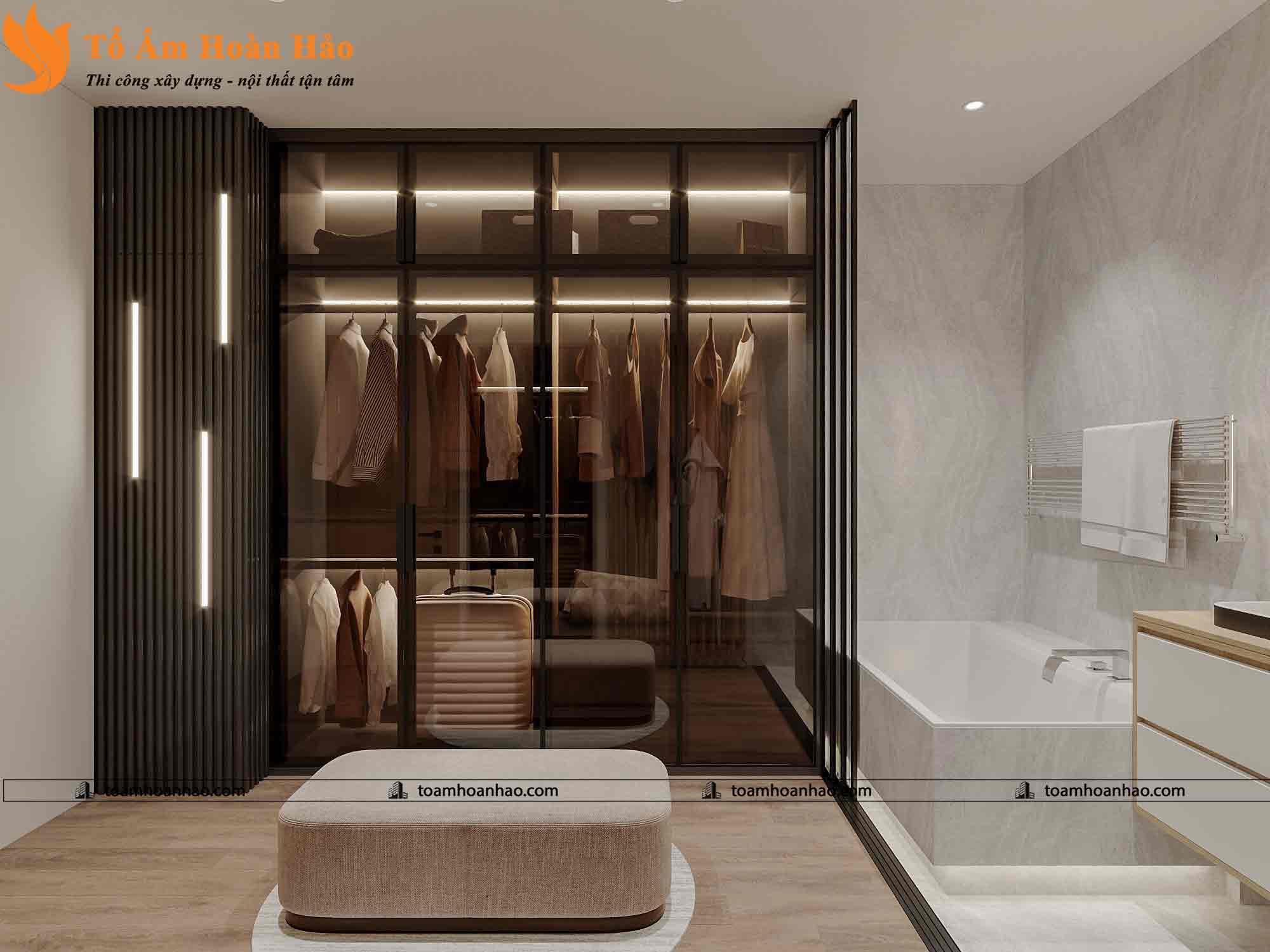 50+ MẪU THIẾT KẾ TỦ QUẦN ÁO BỀN ĐẸP, SANG TRỌNG VÀ CHẤT LƯỢNG 11 thiết kế tủ quần áo