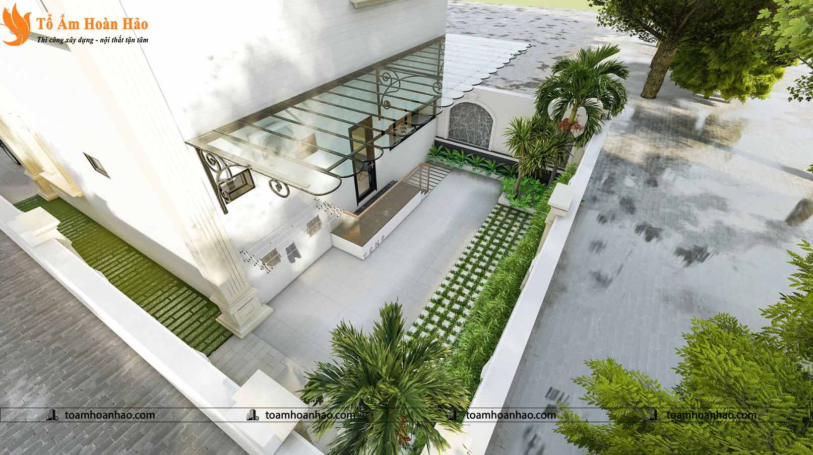 THIẾT KẾ THI CÔNG BIỆT THỰ NHÀ VƯỜN - TP. HỒ CHÍ MINH VỚI TỔNG DIỆN TÍCH 300M2 7 thiết kế biệt thự đẹp