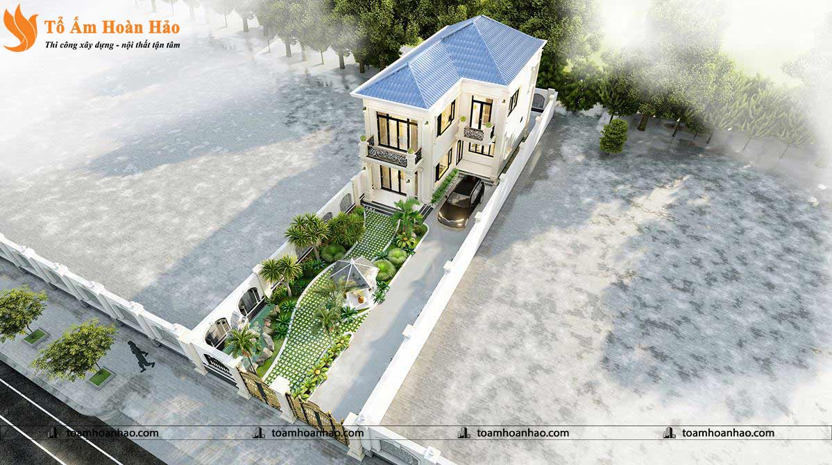 THIẾT KẾ THI CÔNG BIỆT THỰ NHÀ VƯỜN - TP. HỒ CHÍ MINH VỚI TỔNG DIỆN TÍCH 300M2 6 thiết kế biệt thự đẹp