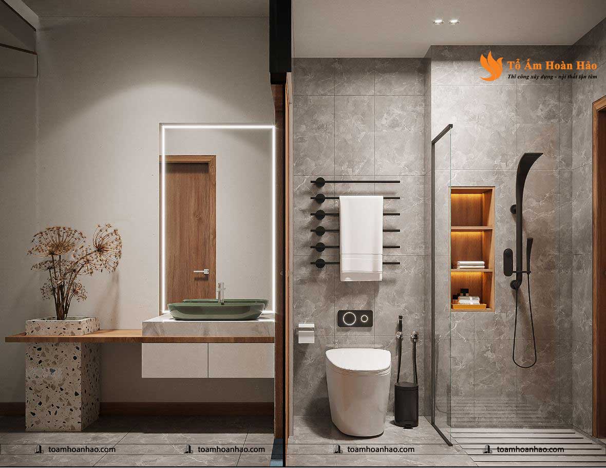 THIẾT KẾ NHÀ PHỐ 5M X 20M, 3 TẦNG HIỆN ĐẠI - NÂNG TẦM KHÔNG GIAN SỐNG 23 Thiết kế nhà phố