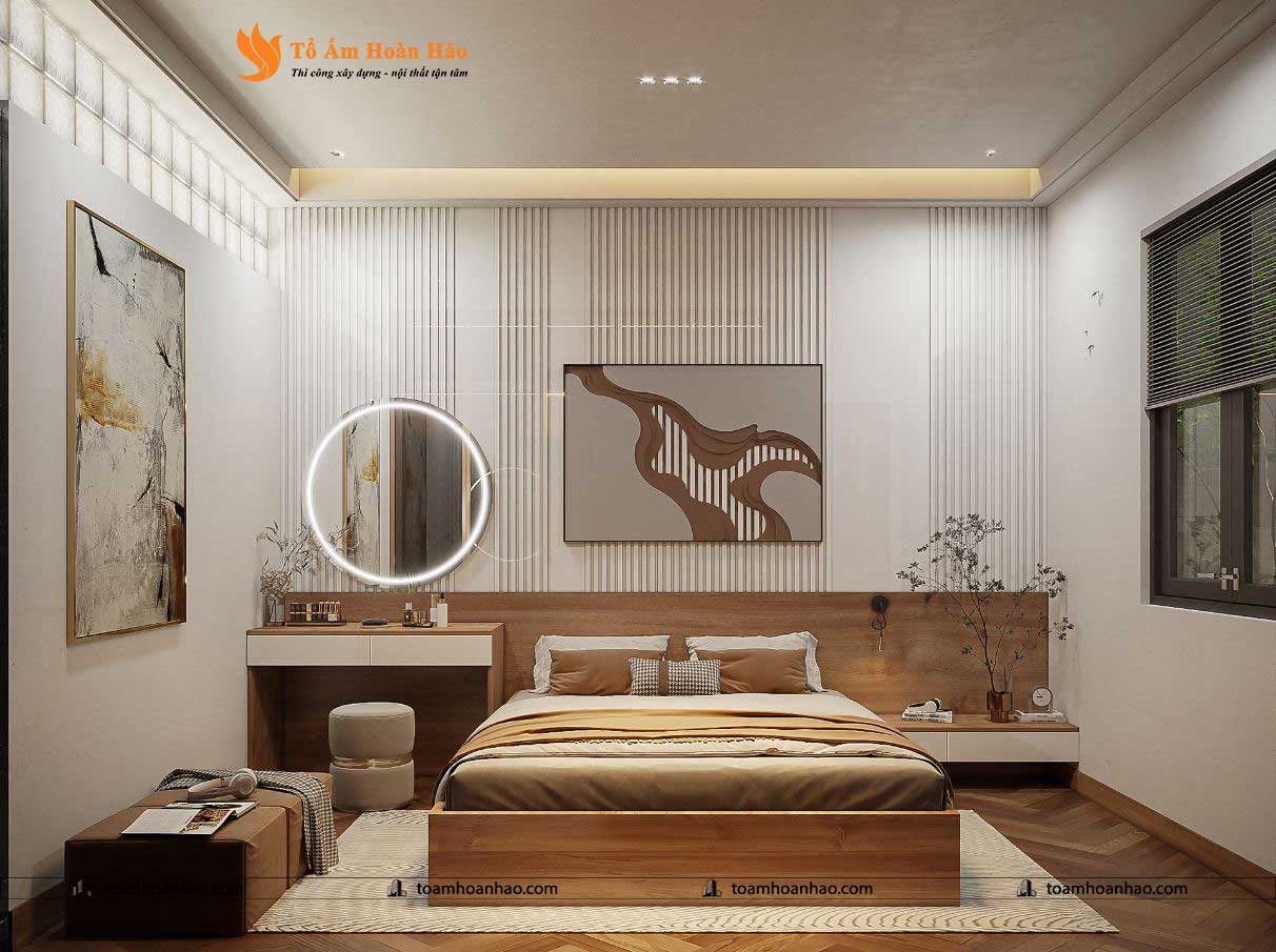 THIẾT KẾ NHÀ PHỐ 5M X 20M, 3 TẦNG HIỆN ĐẠI - NÂNG TẦM KHÔNG GIAN SỐNG 14 Thiết kế nhà phố