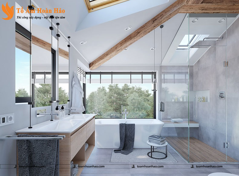 5 KINH NGHIỆM THIẾT KẾ NỘI THẤT PHÒNG TẮM 32 thiết kế nội thất