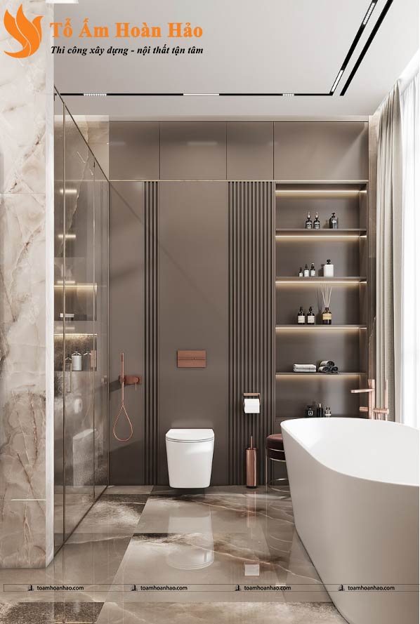 5 KINH NGHIỆM THIẾT KẾ NỘI THẤT PHÒNG TẮM 24 thiết kế nội thất