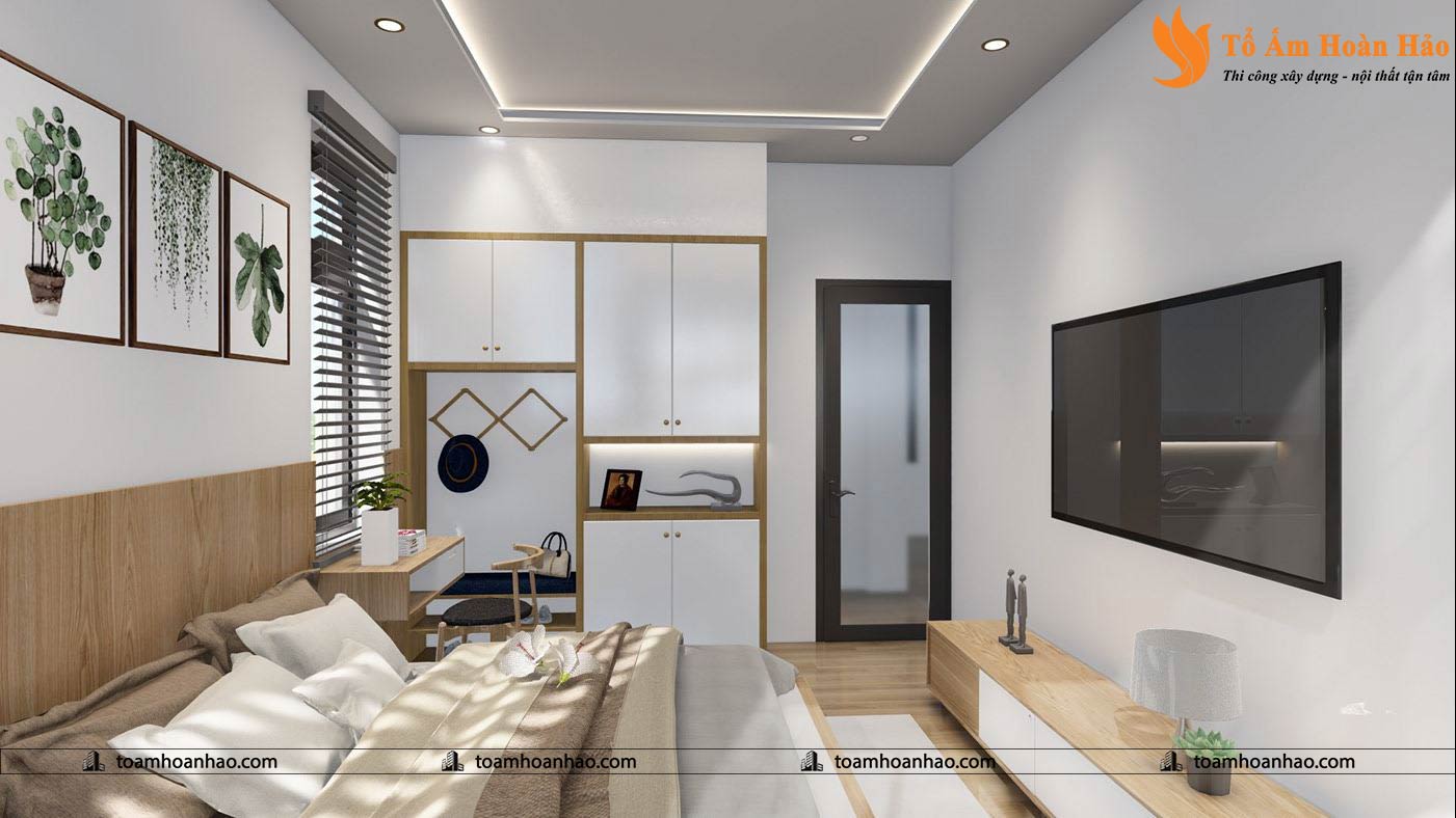 THIẾT KẾ NHÀ PHỐ 2 TẦNG - TP. HỒ CHÍ MINH VỚI DIỆN TÍCH 8M x 16M ĐƠN GIẢN MÀ TIỆN NGHI 16 thiết kế nhà phố