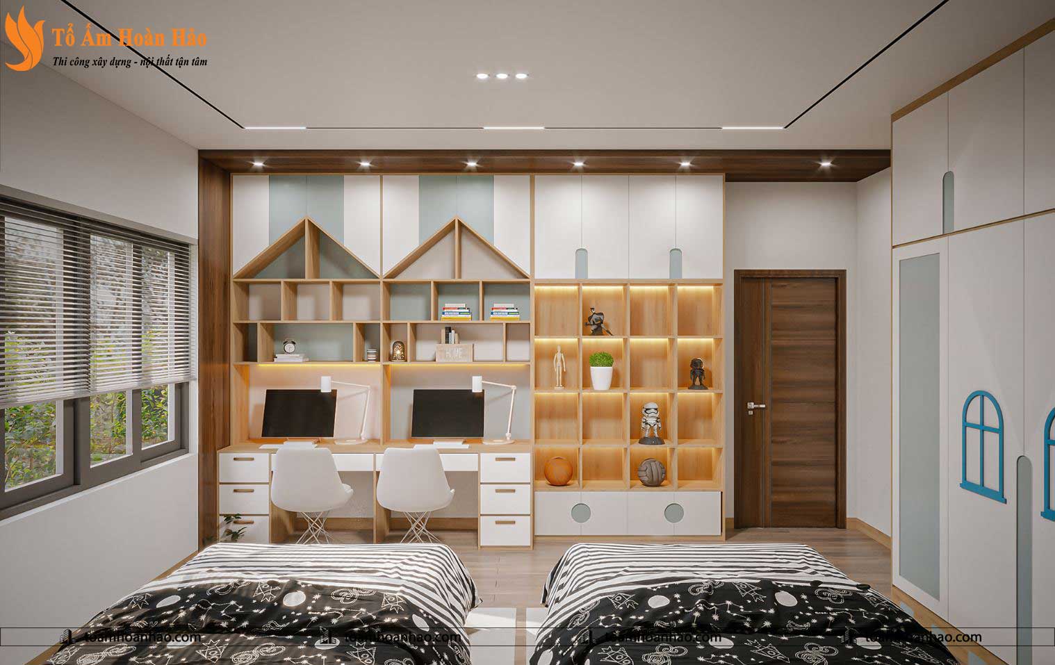 thiết kế nội thất phòng ngủ