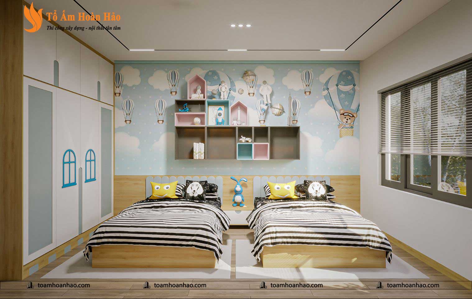 thiết kế nội thất phòng ngủ
