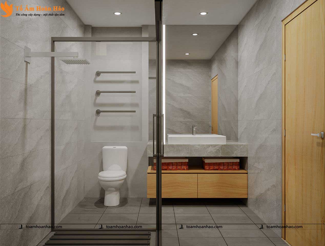 5 KINH NGHIỆM THIẾT KẾ NỘI THẤT PHÒNG TẮM 18 thiết kế nội thất