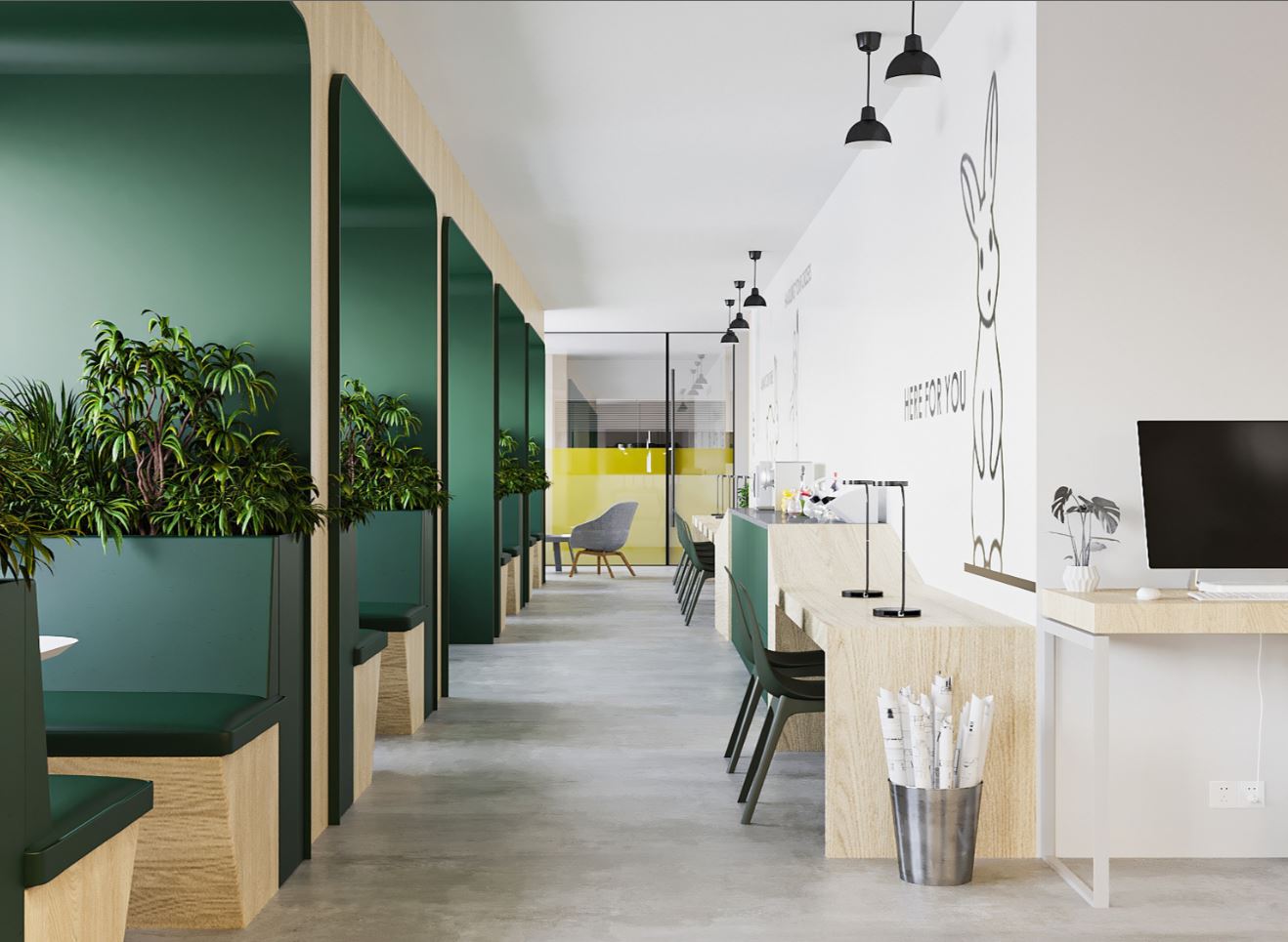 thiết kế nội thất văn phòng