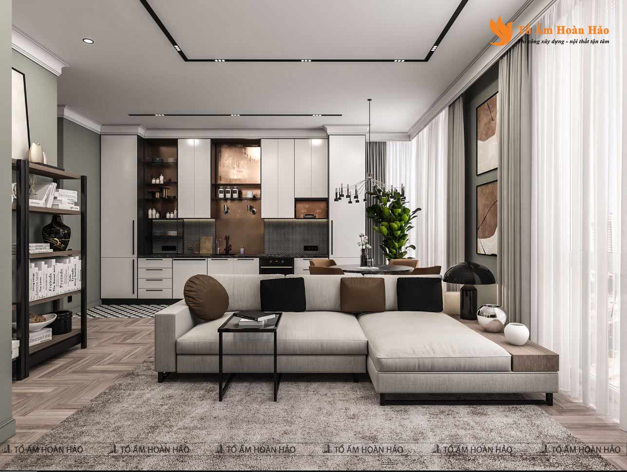 Thiết kế nội thất căn hộ chung cư đẹp