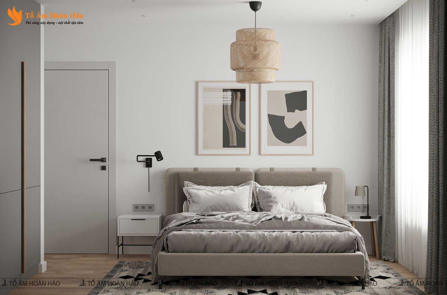 ẤN TƯỢNG THIẾT KẾ NỘI THẤT CĂN HỘ HÀ ĐÔ QUẬN 10 - 2 PHÒNG NGỦ, 70M2 5