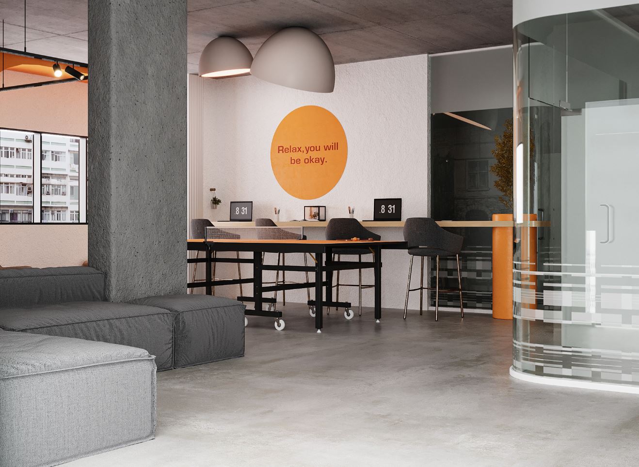 Tổ Ấm Hoàn Hảo với nhiều năm kinh nghiệm thiết kế nội thất văn phòng, cùng với đội ngũ kiến trúc sư đầy kinh nghiệm đã tạo dựng nên một thông gian tiện nghi, đầy đủ nhất