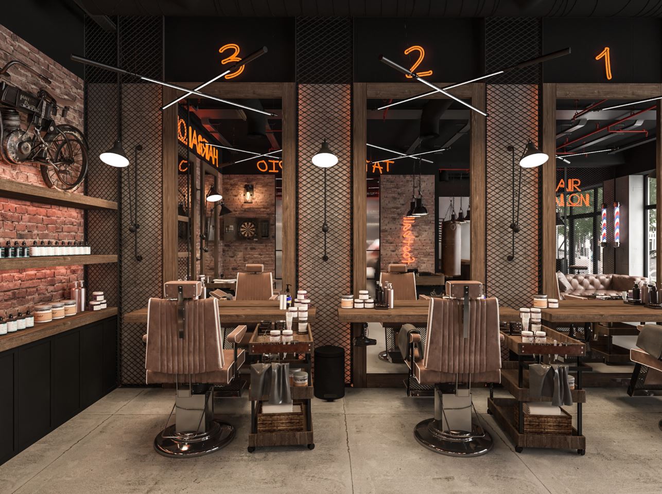 Tổ Ấm Hoàn Hảo với nhiều năm kinh nghiệm thiết kế cửa hàng cắt tóc và xăm hình, cửa hàng beer, quán ăn và nội thất văn phòng, được nhiều khách hàng tin tưởng