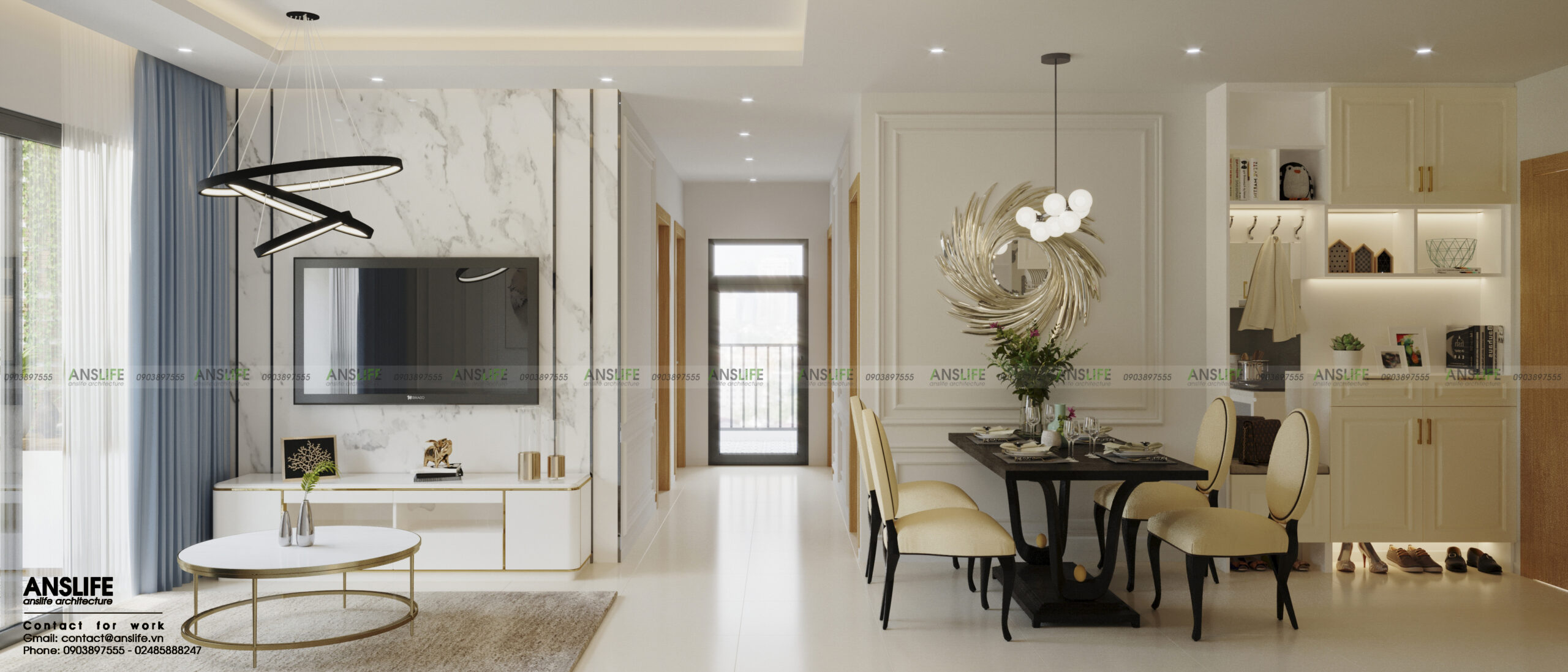 Thiết kế nội thất chung cư