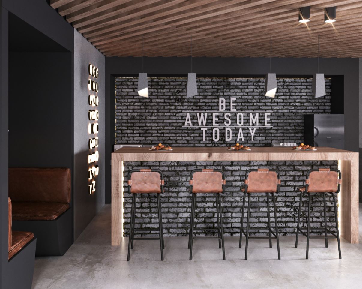 Tổ Ấm Hoàn Hảo với nhiều năm kinh nghiệm thiết kế nội thất văn phòng, cùng với đội ngũ kiến trúc sư đầy kinh nghiệm đã tạo dựng nên một thông gian tiện nghi, đầy đủ nhất