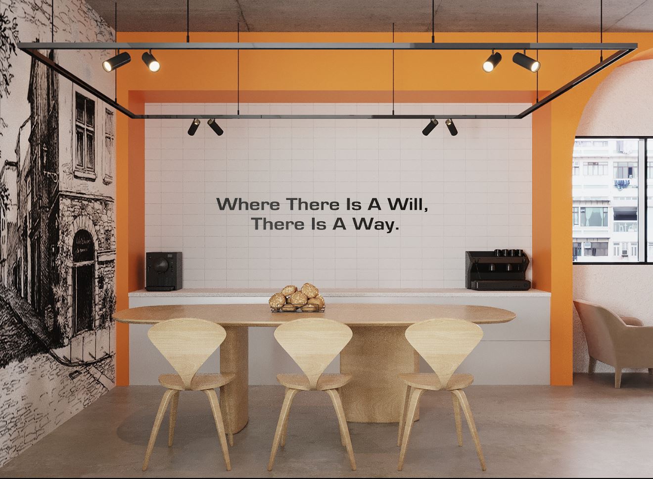 Tổ Ấm Hoàn Hảo với nhiều năm kinh nghiệm thiết kế nội thất văn phòng, cùng với đội ngũ kiến trúc sư đầy kinh nghiệm đã tạo dựng nên một thông gian tiện nghi, đầy đủ nhất