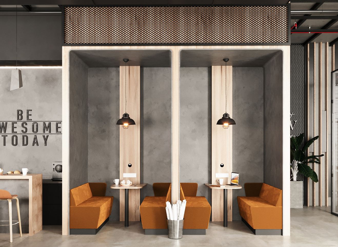 THIẾT KẾ NỘI THẤT VĂN PHÒNG ĐẸP 120M2 TẠI THÀNH PHỐ HÀ NỘI 7 Tổ Ấm Hoàn Hảo với nhiều năm kinh nghiệm thiết kế nội thất văn phòng, cùng với đội ngũ kiến trúc sư đầy kinh nghiệm đã tạo dựng nên một thông gian tiện nghi, đầy đủ nhất
